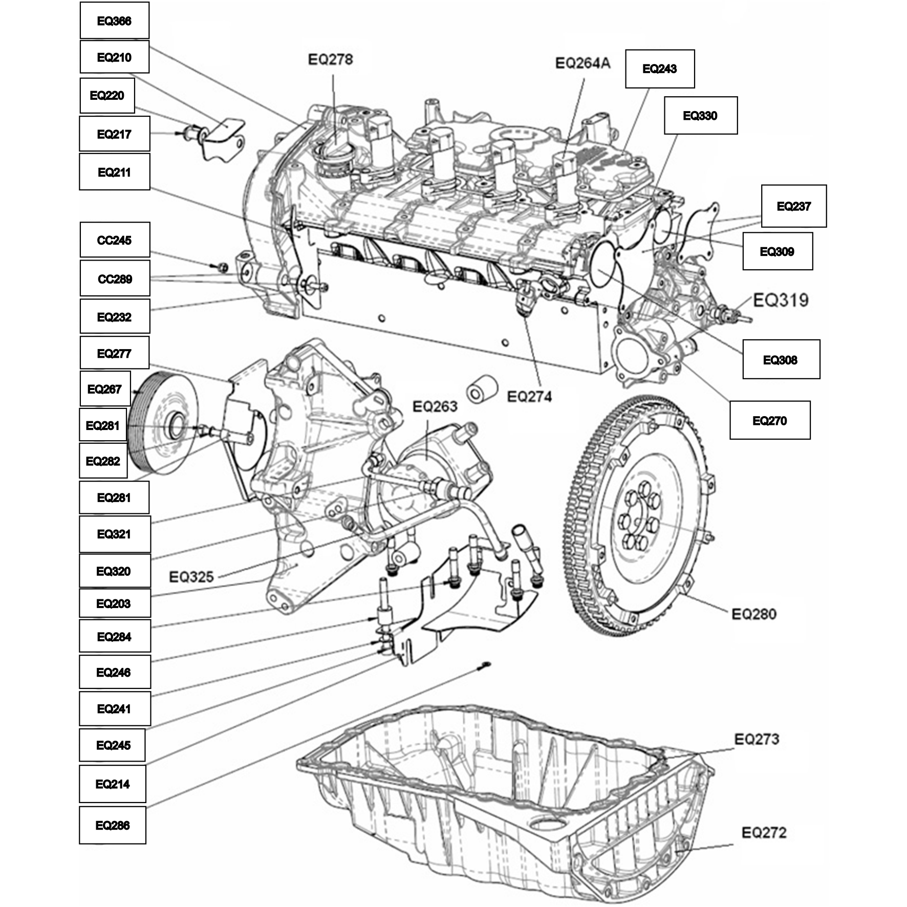 Pièces détachées - Mitjet International - Mitjet 2L - Moteur
