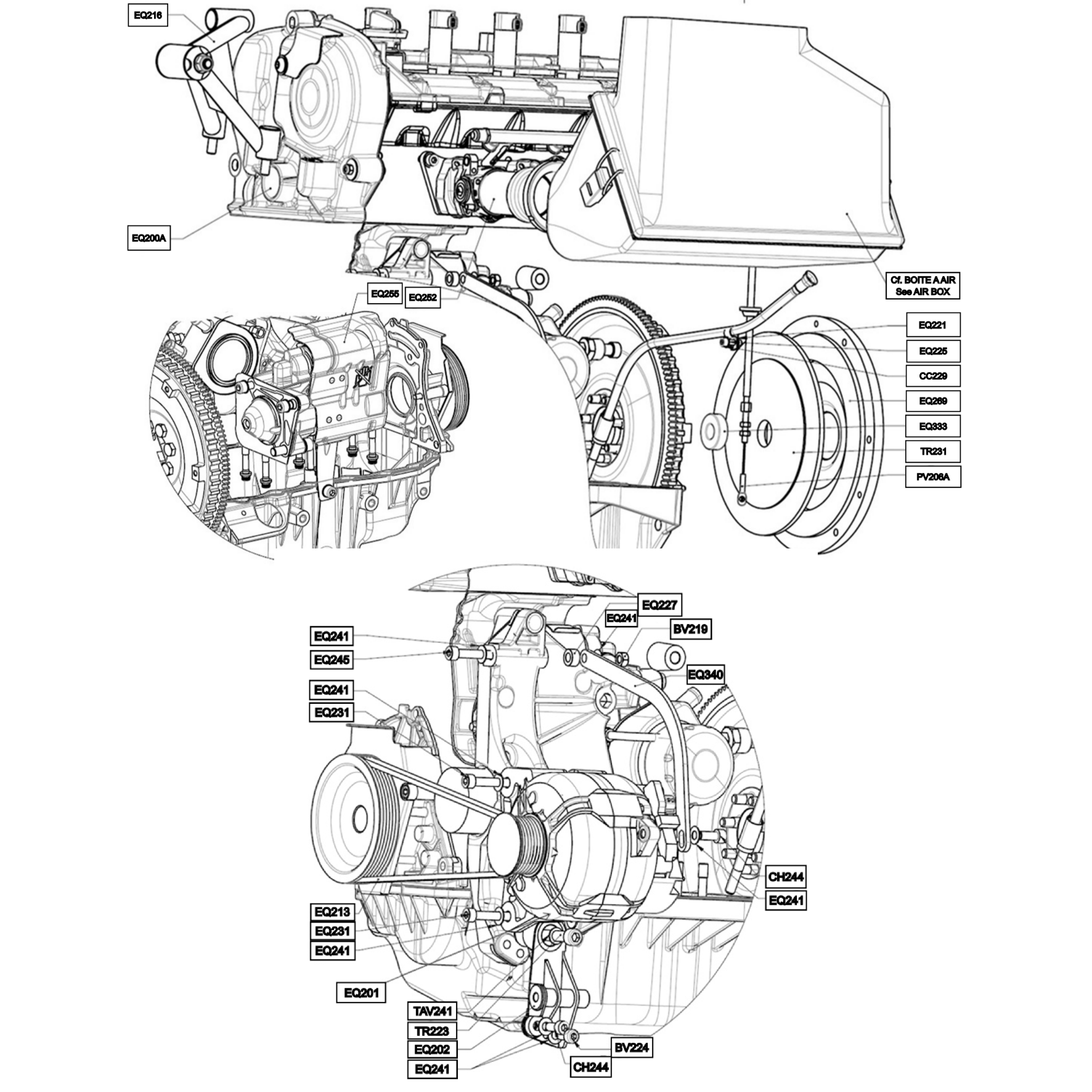 Pièces détachées - Mitjet International - Mitjet 2L - Moteur - Moteur page 1
