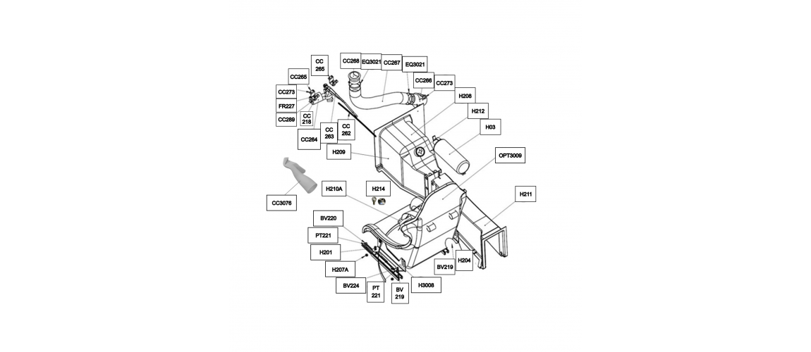 Pièces détachées - Mitjet International - Mitjet 2L - Habitacle - Equipement habitacle