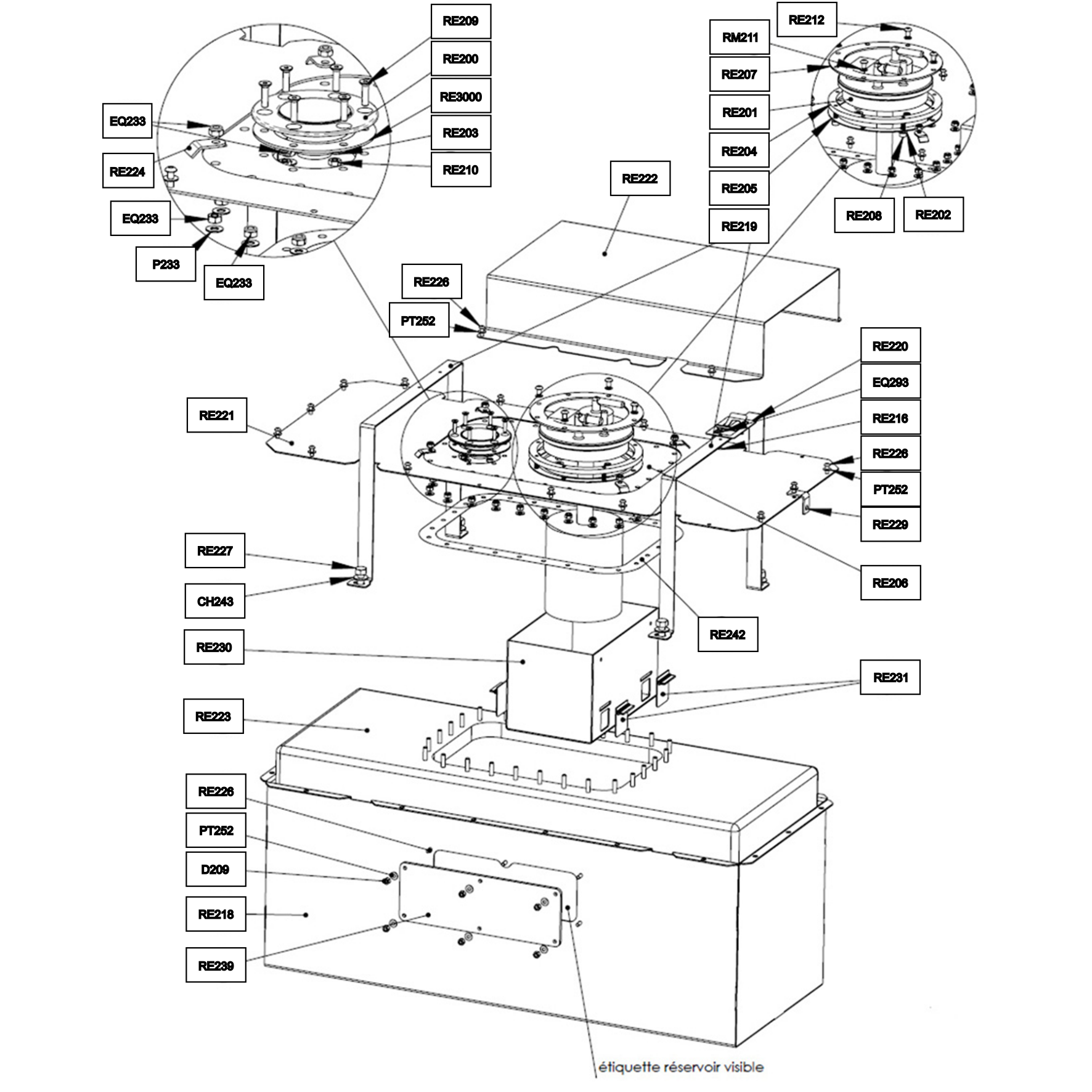 Pièces détachées - Mitjet International - Mitjet 2L - Réservoir